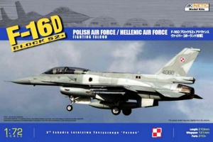 KINETIC K72002 F-16D Block 52+ POLISH AIR FORCE