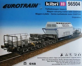 KIBRI 56504 Wagon specjalny do przewozu Transformatora