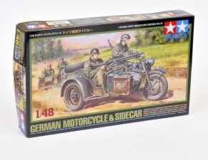 TAMIYA 32578 GERMAN MOTORCYCLE & SIDECAR