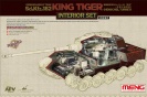 MENG SPS-037 GERMAN HEAVY TANK Sd.Kfz.182 KING TIGER -wnętrze czołgu