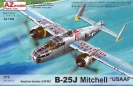 AZmodel AZ 7586 American bomber of W.W.ll B-25J Mitchell 