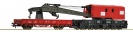 ROCO 56240 Dźwig kolejowy 6-osiowy z wagonem platforma DB AG