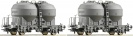 ROCO 67093 Set 2-wagony Silosy SBB
