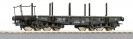 ROCO 67617 Wagon platforma 4-osie z kłonicami  DR