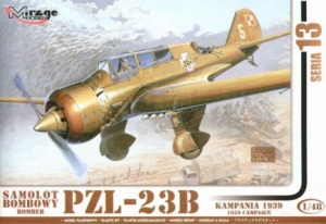 MIRAGE HOBBY 481305 PZL P.23 B SAMOLOT BOMBOWY KAMPANIA 1939