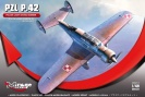 MIRAGE HOBBY 481320 PZL P.42 POLSKI LEKKI BOMBOWIEC NURKUJĄCY