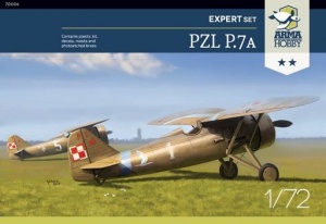 ARMA HOBBY 70006 Samolot PZL P.7 A  Expert set
