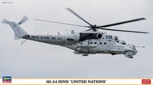 HASEGAWA 02192 Mi-24 HIND 'UNITED NATIONS'