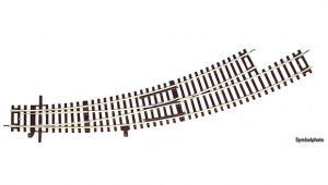 Roco 42472 Rozjazd łukowy w lewo BWL R3/R4 Roco Line
