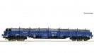ROCO 76590 platforma 4-osiowa Res zkłonicami i ładunkiem stali  PKP Cargo Ep.VI