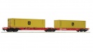 ROCO 76630 Platformy z kontenerami 45 cali MSC DB Schenker