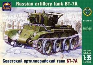 ARK MODELS 35026 Russian artillery tank BT-7A
