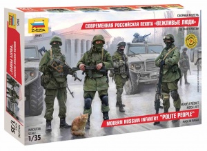 ZVEZDA 3665 Modern Russian Infantry 
