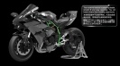 MENG MT-001s Kawasaki Ninja H2R