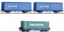 Tillig 01400 Zestaw pociągu towarowego TRAXX BR285 PKP Cargo Ep.VI