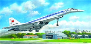 ICM 14402 Tupolev-144D Soviet Supersonic Passenger Aircraft