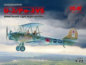 ICM 72243 U-2/Po-2VS WWll Soviet Light Night Bomber