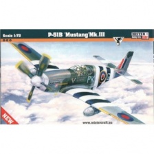 MISTERCRAFT 030476 P-51B 'MUSTANG ' Mk.lll R.A.F. ll WW FIGHTER