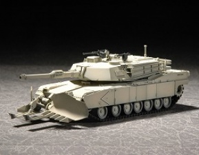TRUMPETER 07277 M1A1 with Mine Clearing Blade System