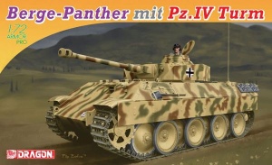 DRAGON 7508 Berge-Panther mit Pz.IV Turm