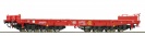 ROCO 67589 Wagon platforma Samms710 z kłonicami DB AG Ep.VI