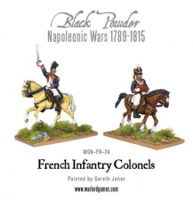 WARLORD WGN-FR-24 Mounted Napoleonic French Infantry Coloneis