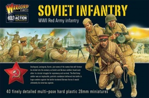 WARLORD 402014003 Soviet Infantry plastic box set