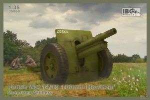 IBG MODELS 35060 Wz. 14/19 100mm Howitzer Motorized Artilery
