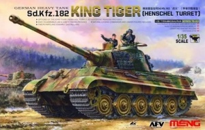 MENG TS-031 GERMAN HEAVY TANK Sd.Kfz.182 KING TIGER (HENSCHEL TURRET)