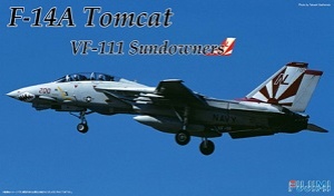 FUJIMI 722771 F-1 F-14A Tomcat VF-111 Sundowners