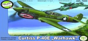 LEGATO AZL7223 Curtiss P-40E Warhawk