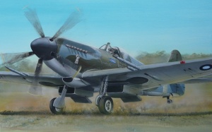AZ Silver AZS7205  Supermarine SPITFIRE F.MK 14e