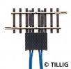Tillig 83151 tor prosty rozdzielający obustronnie z czterema oddzielnymi połączeniami