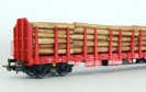 PIKO 54339-2 Wagon z ładunkiem drewna DB Cargo Ep.V