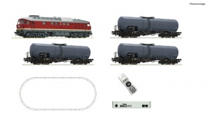 ROCO 5110002 Zestaw cyfrowy z21 pociąg Diesel BR132 DR cysterny
