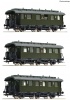 ROCO 6200059 zestaw 3 wagony osobowe PKP Ep.III St. Żagań