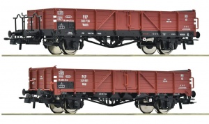 ROCO 6600150 Zestaw 2 wagony towarowe PKP Ep.III