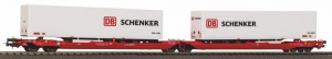 PIKO 24626 Waogn kieszeniowy T3000 z naczepami DB SCHENKER DB AG Ep.VI