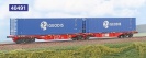 ACME 40491 Podwójna platforma kontenerowa Sggmrs DB Cargo Polska Ep.VI