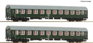 ROCO 6280043 zestaw 2 wagony osobowe PKP Ep.IV skala TT