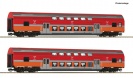 ROCO 6280047 zestaw 2 wagony piętrowe POLREGIO Ep.VI skala TT