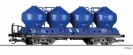 Tillig 15864 wagon towarowy silos Uacs PKP Cargo International Ep.VI skala TT